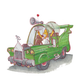 Illustration for article titled Your Favorite Pop Culture Vehicles Come To Life In a One-Day-Only Art Show